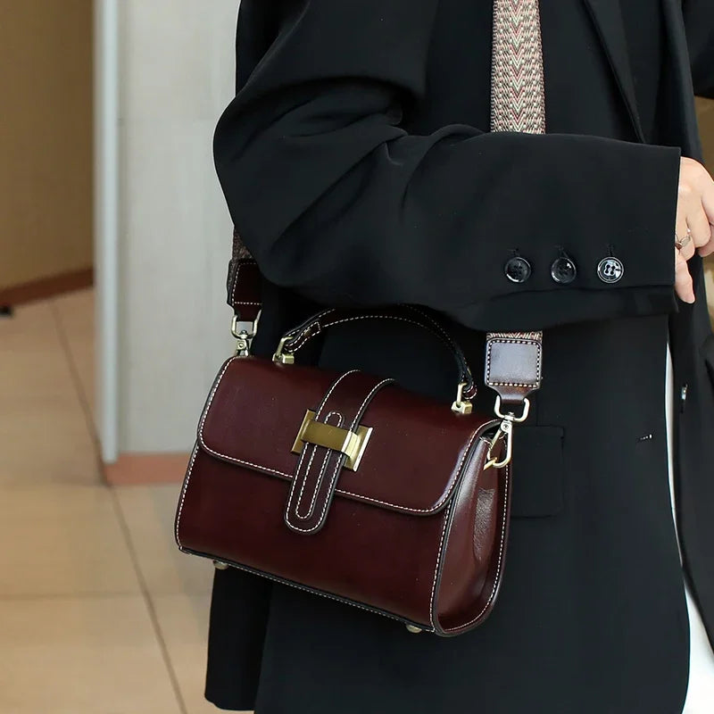 Cowhide Genuine Leather Bag