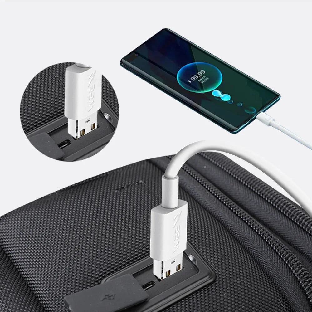 Computer backpack with large capacity