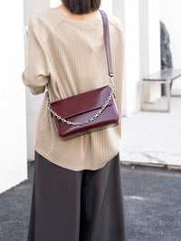 Thumbnail for Vintage Cowhide Leather Handbag