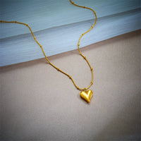 Thumbnail for Stainless Steel Gold Color Heart Pendant