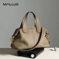 Thumbnail for Cow Genuine Leather Tote Bag