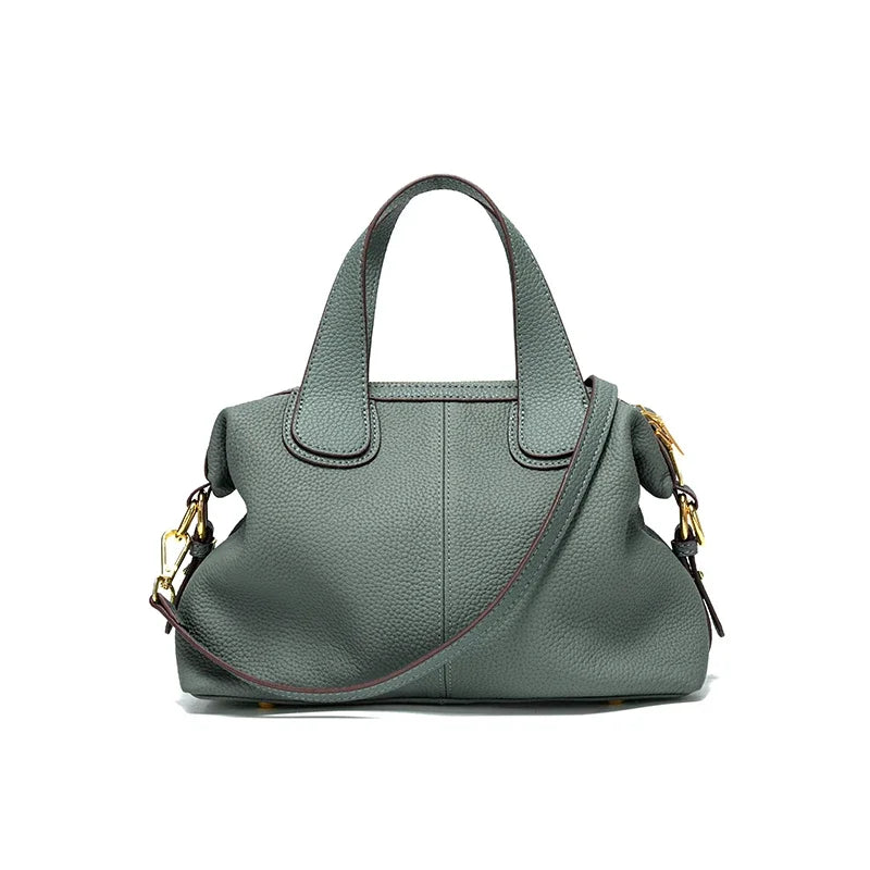 Cow Genuine Leather Tote Bag