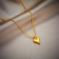 Thumbnail for Stainless Steel Gold Color Heart Pendant