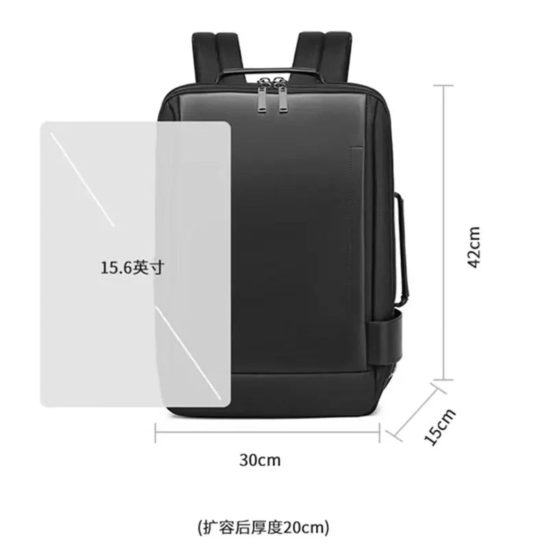 Computer backpack with large capacity