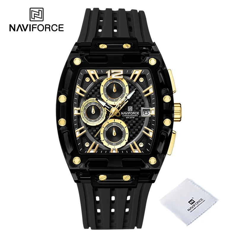 Waterproof Silicone Band Casual Watch