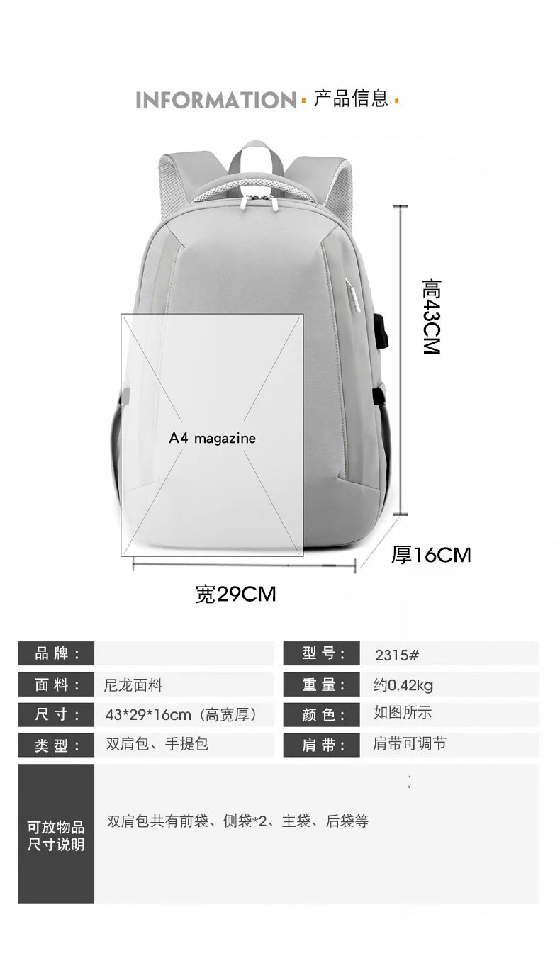 Business backpack waterproof
