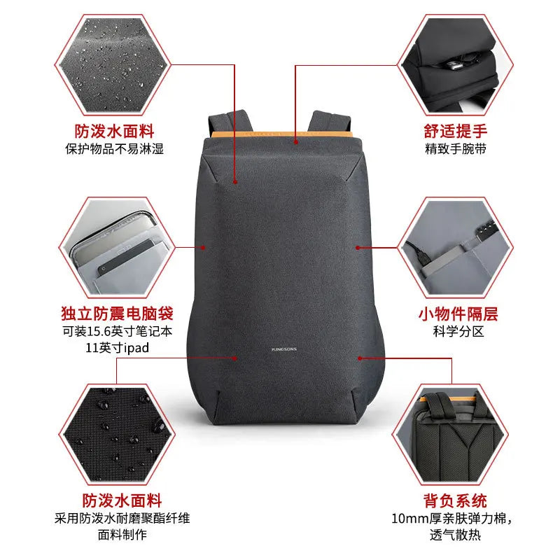 Multifunctional computer backpack