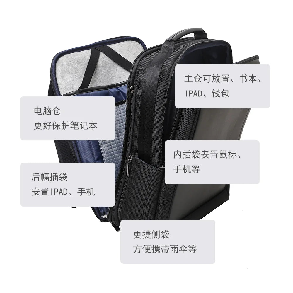 Computer backpack with large capacity