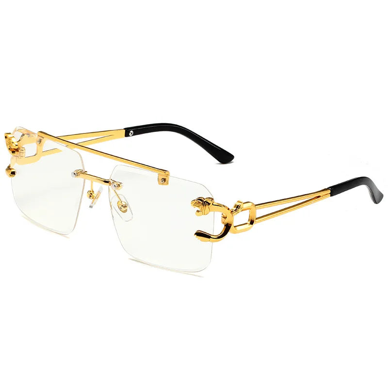 Rimless Rectangle Sunglass