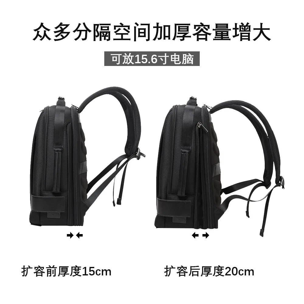 Computer backpack with large capacity