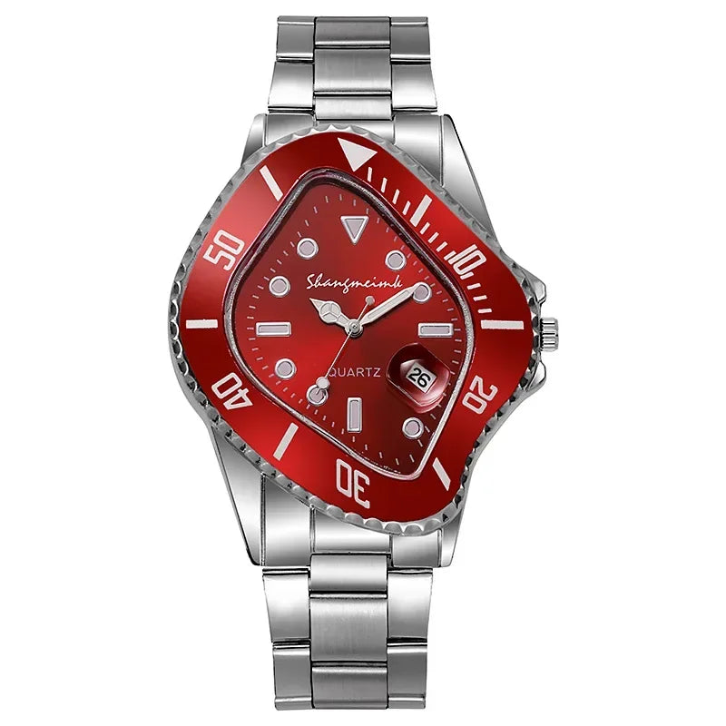 Melting Twisted Shape Shell Quartz Watch