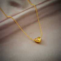 Thumbnail for Stainless Steel Gold Color Heart Pendant