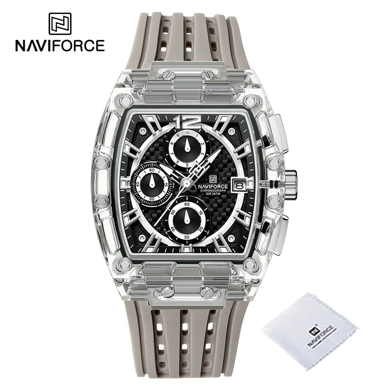 Waterproof Silicone Band Casual Watch